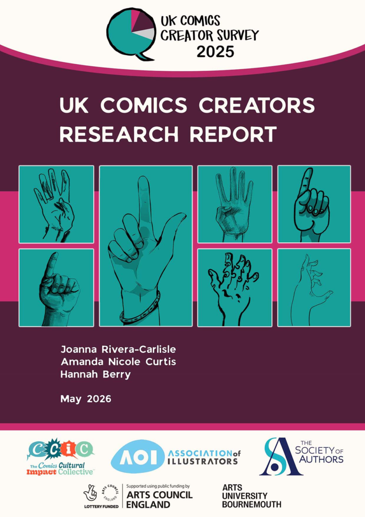 Reporting Comics Home - UK Comics Creators Survey